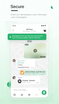 Enigma Messenger android App screenshot 4